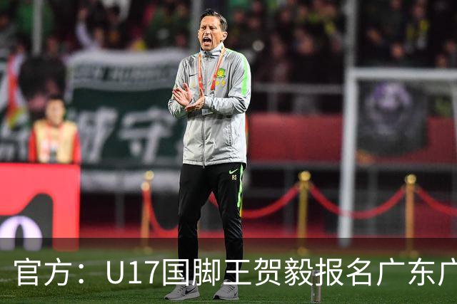 官方：U17国脚王贺毅报名广东广州豹一线队，将身披28号球衣